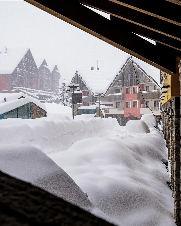neve prato nevoso piemonte