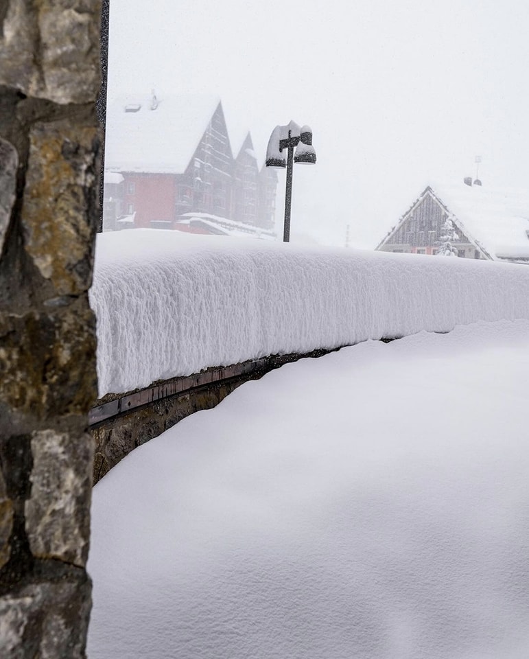 neve prato nevoso piemonte