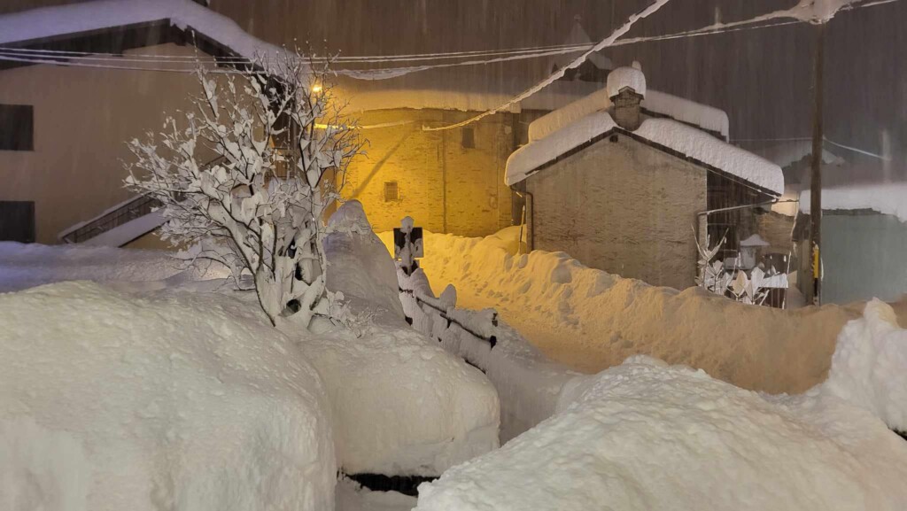neve usseglio piemonte