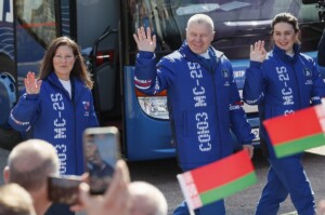 oggi lancio astronauti soyuz