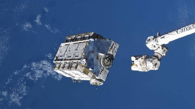 rientro batterie stazione spaziale