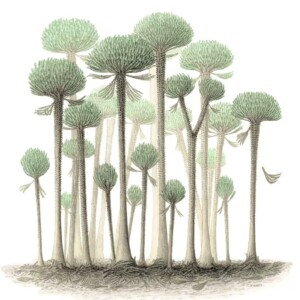 scoperta la più antica foresta fossile