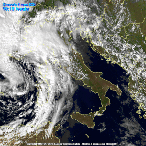 squall line tirreno