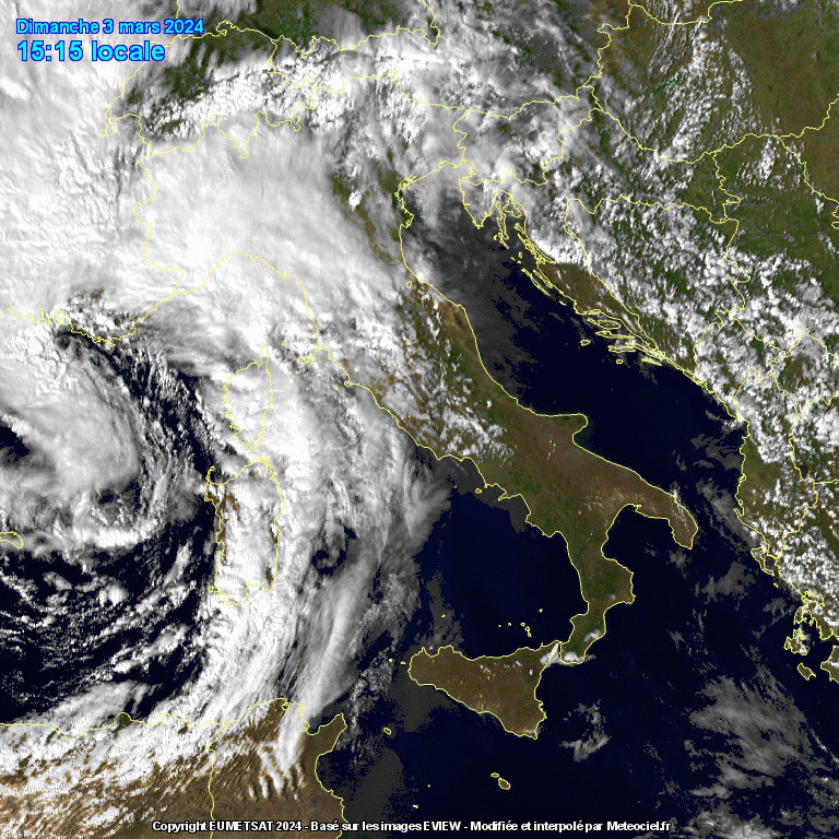 squall line tirreno