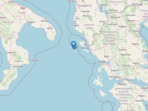terremoto italia puglia corfù