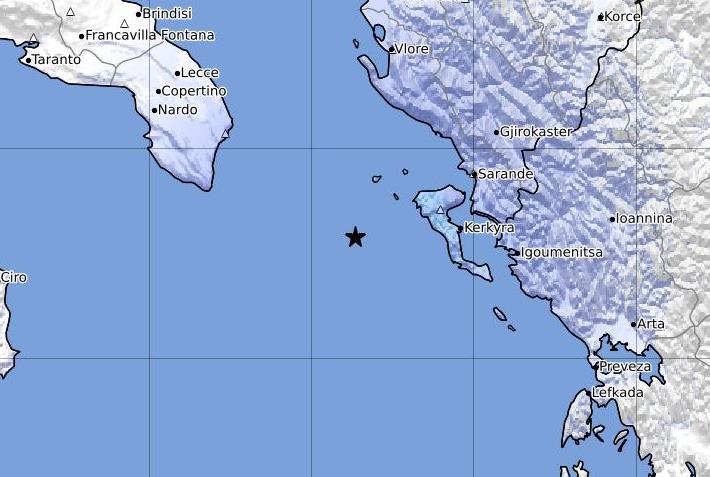 terremoto puglia salento oggi ionio