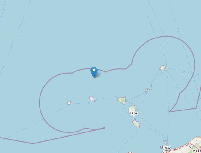terremoto tirreno eolie