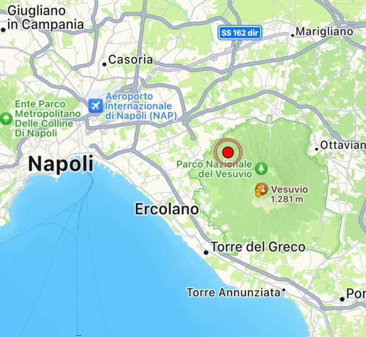 terremoto vesuvio