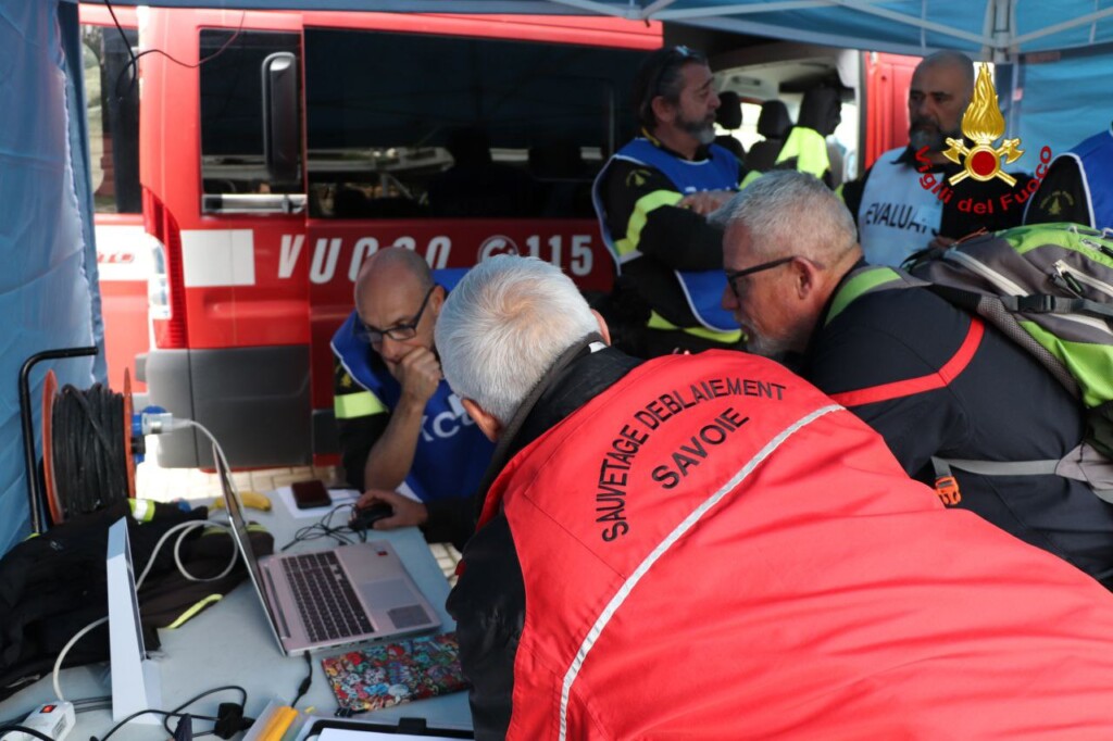 vigili del fuoco esercitazione