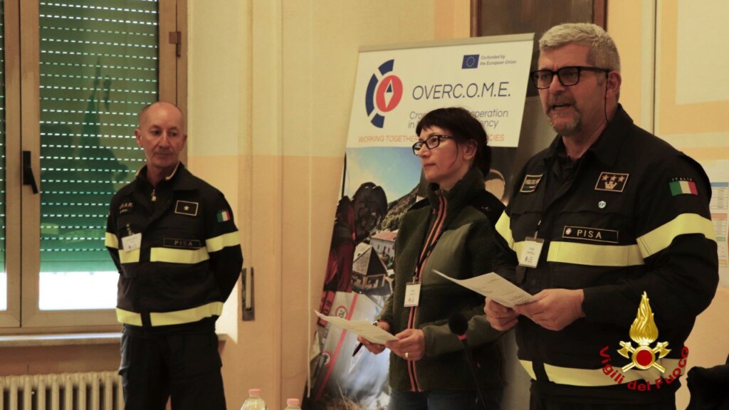 vigili del fuoco esercitazione
