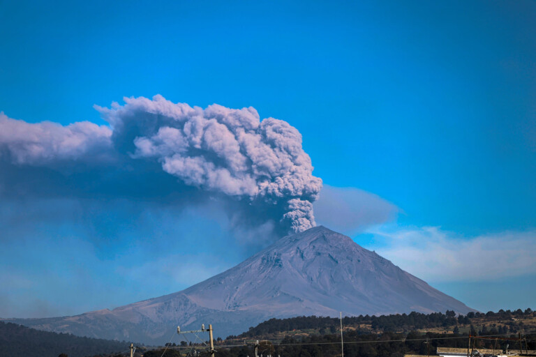 vulcano Popocatepetl