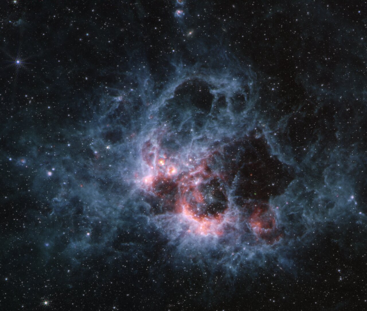 webb NGC 604 (MIRI image)