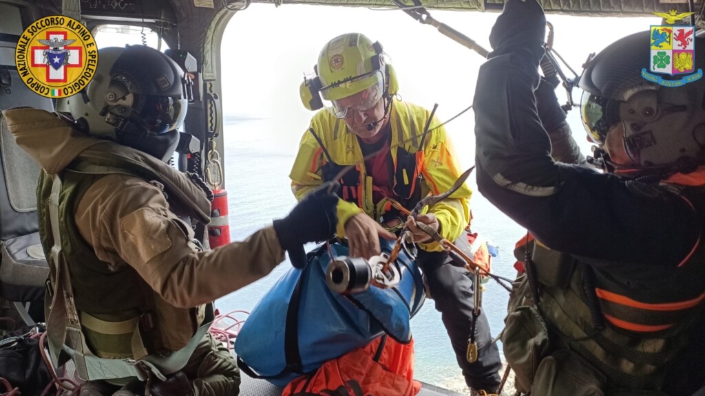 Soccorso Alpino-AM, intervento Riserva Zingaro escursionista ferito (2)