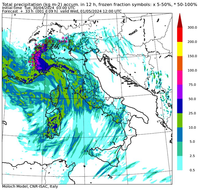 allerta meteo 1 maggio mattina