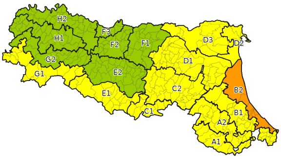 allerta meteo emilia romagna