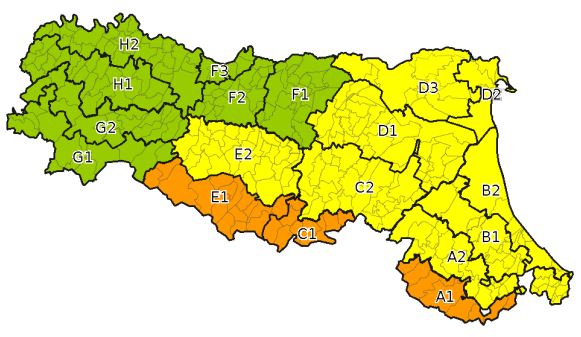allerta meteo emilia romagna 15 16 aprile