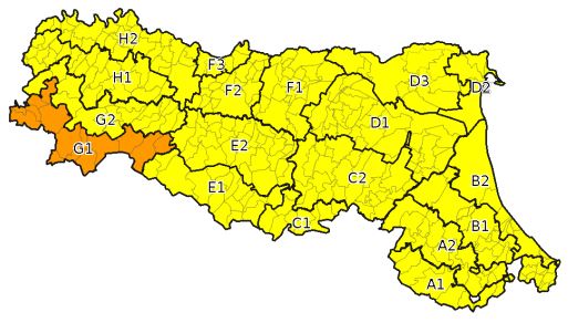 allerta meteo emilia romagna neve