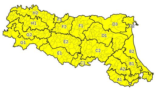 allerta meteo emilia romagna neve