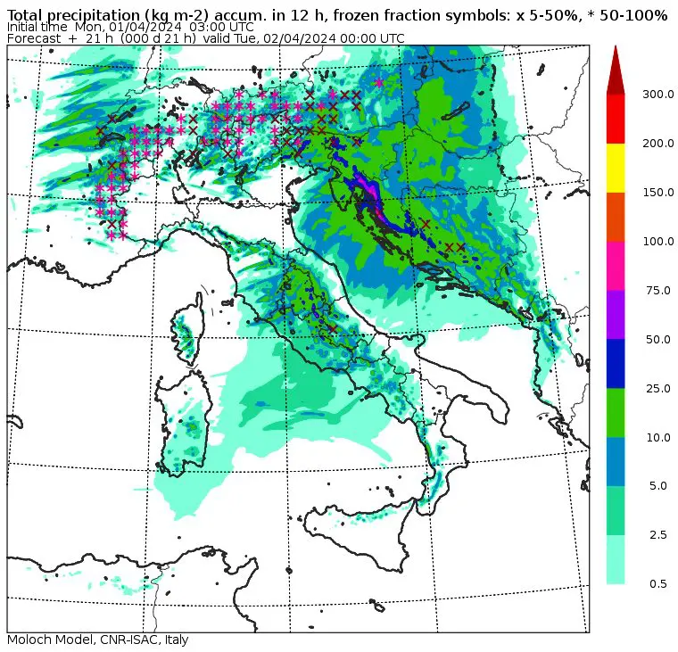 allerta meteo pasquetta italia