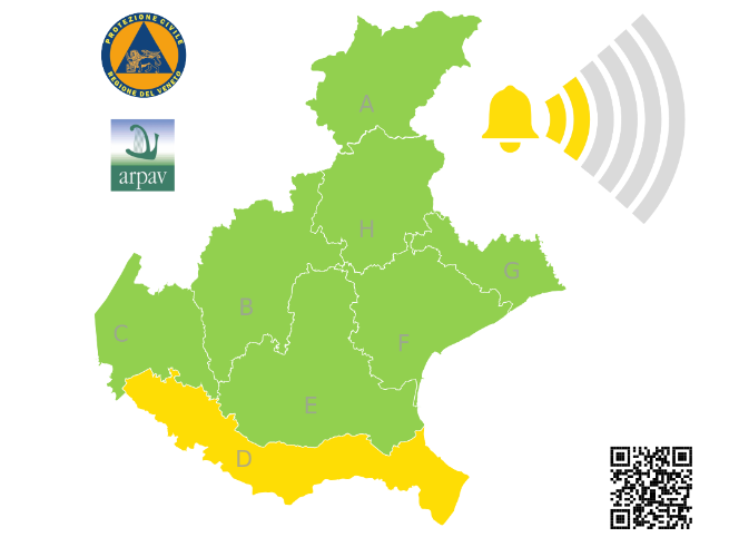 allerta meteo veneto 5 aprile