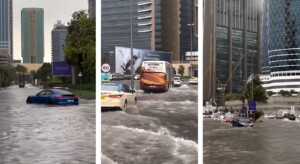 alluvione inondazioni emirati dubai