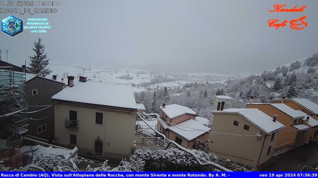 neve oggi 19 aprile 2024