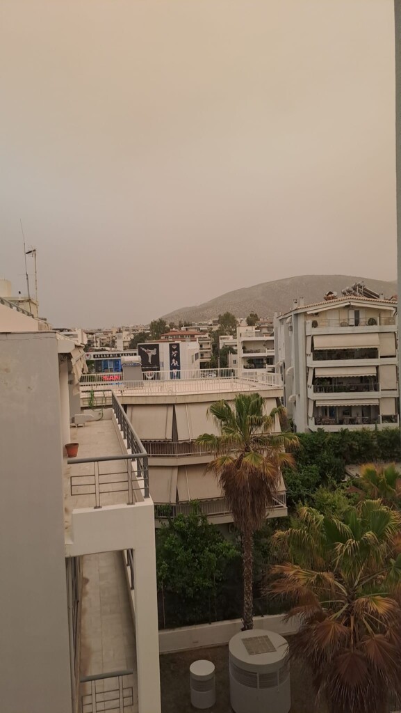 atene sabbia polvere sahara greci