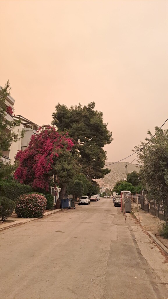 atene sabbia polvere sahara greci