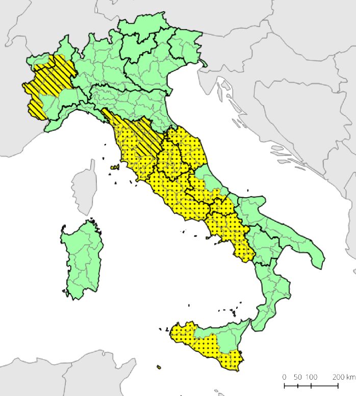 bollettino meteo protezione civile 1 maggio