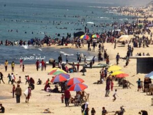 caldo spiagge striscia di gaza