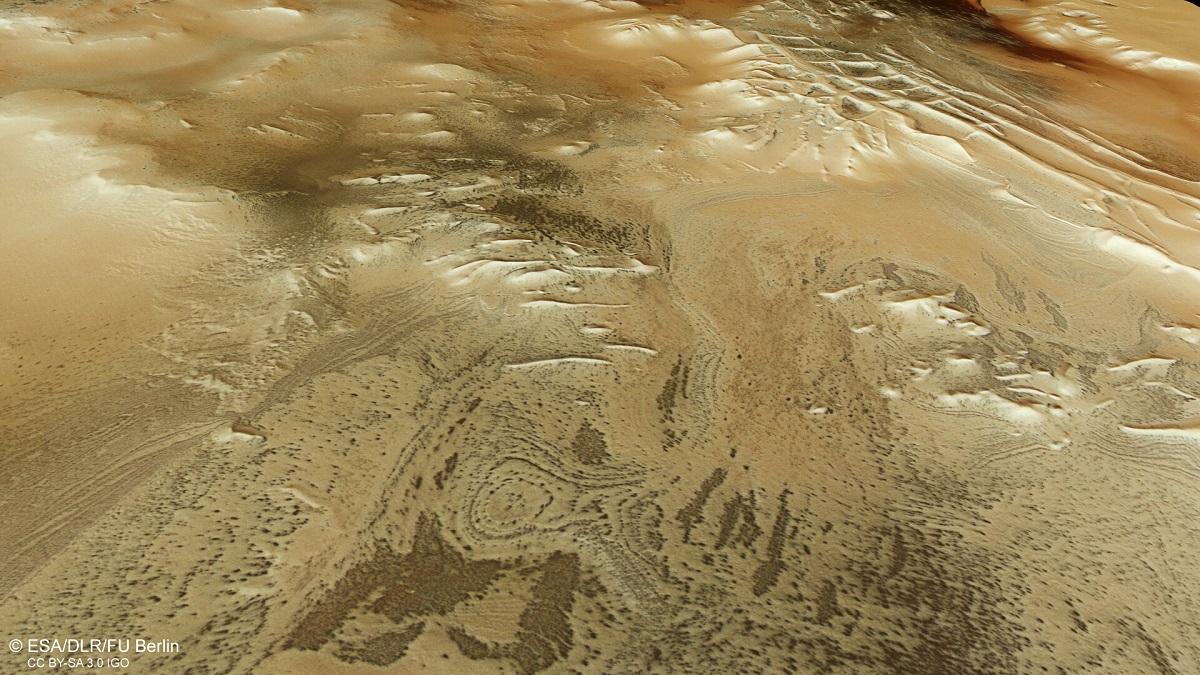 città inca marte ragni esa