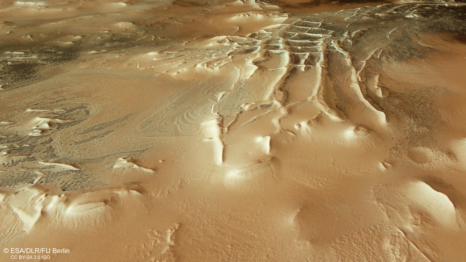città inca marte ragni esa