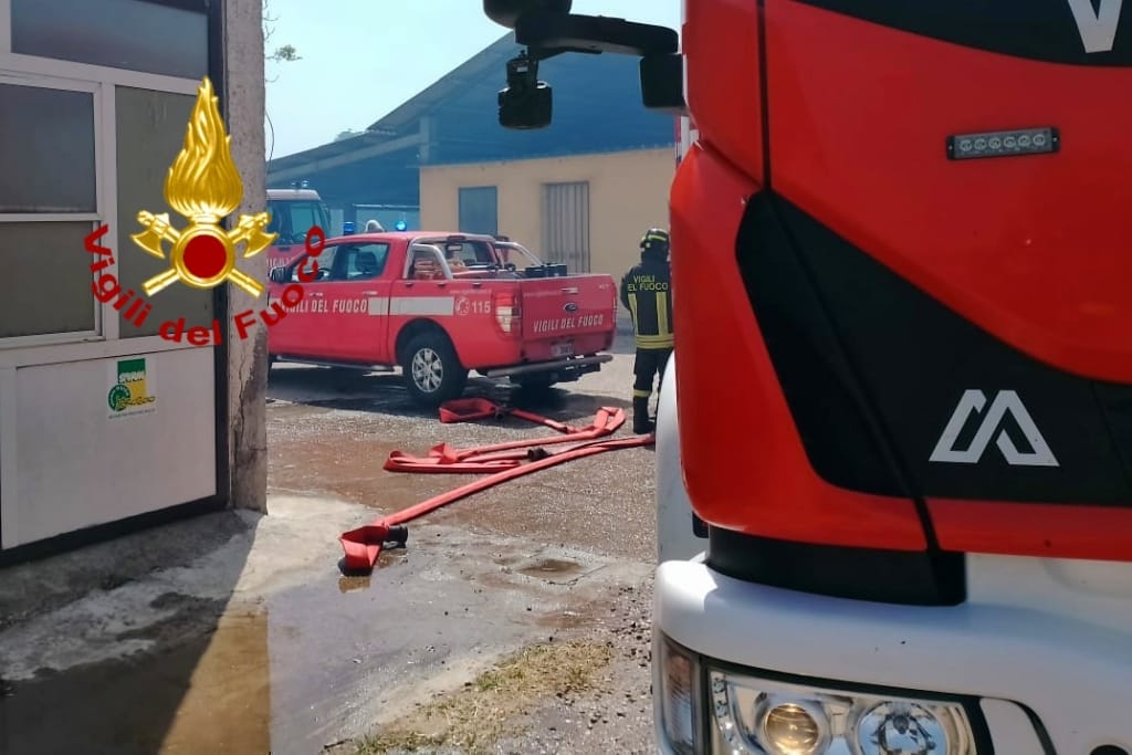incendio terralba sardegna