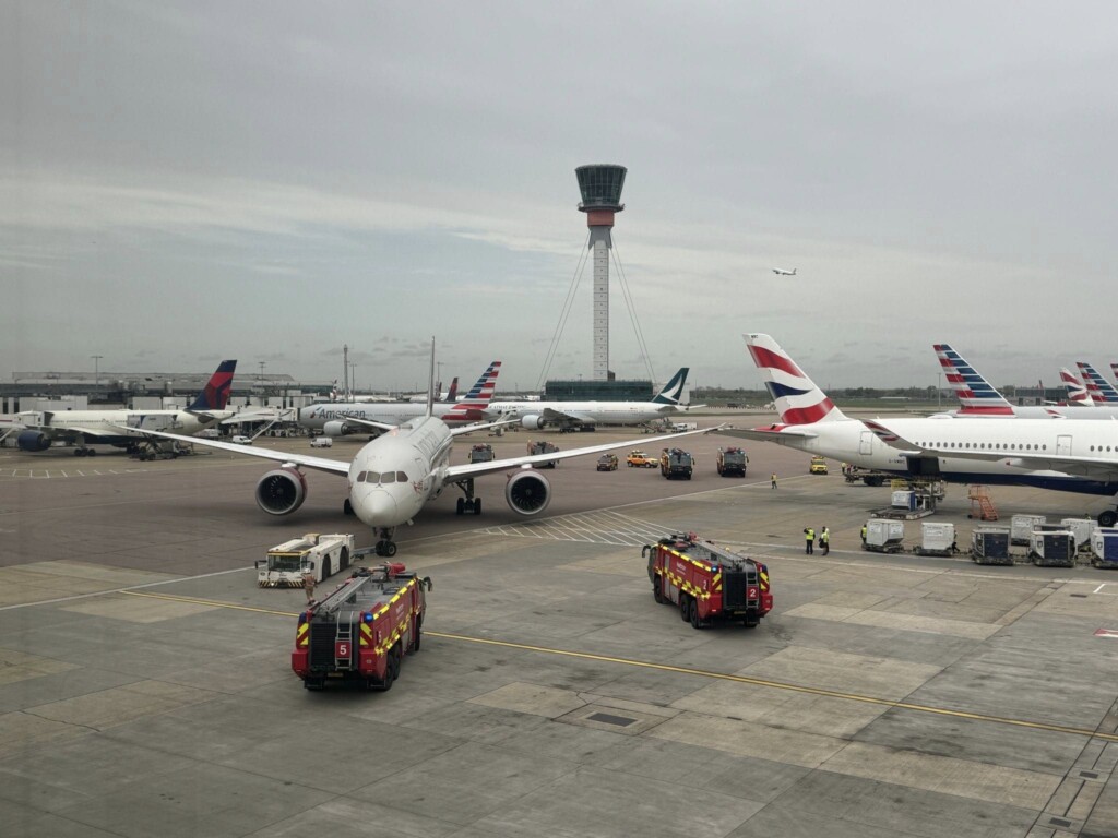incidente aerei heathrow