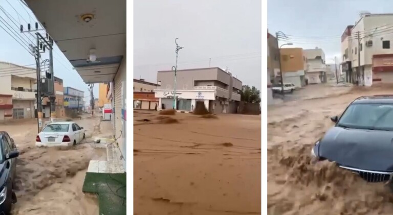 inondazioni arabia saudita
