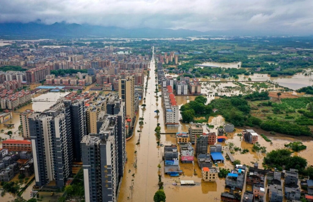 inondazioni cina
