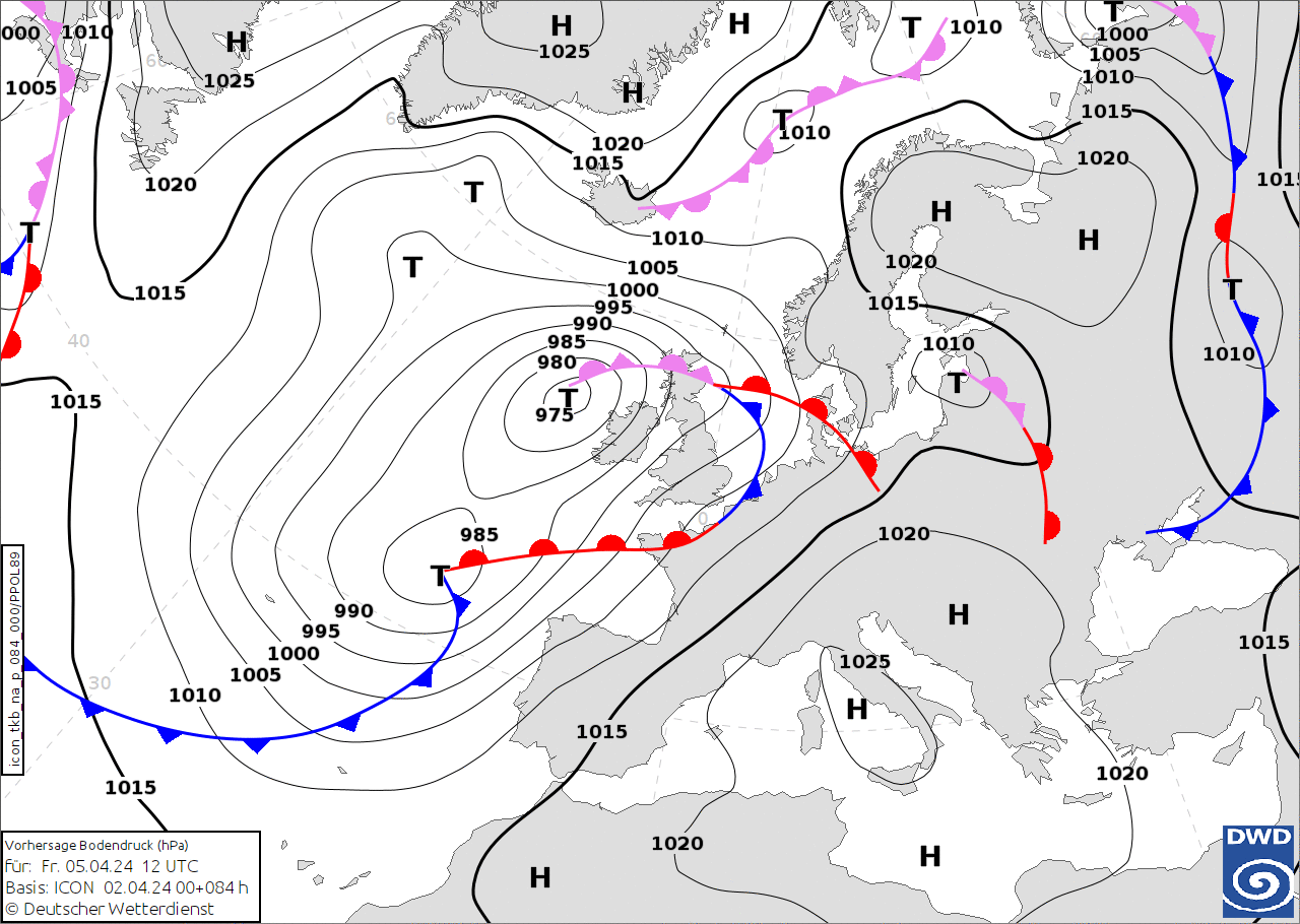 meteo 5 aprile anticiclone