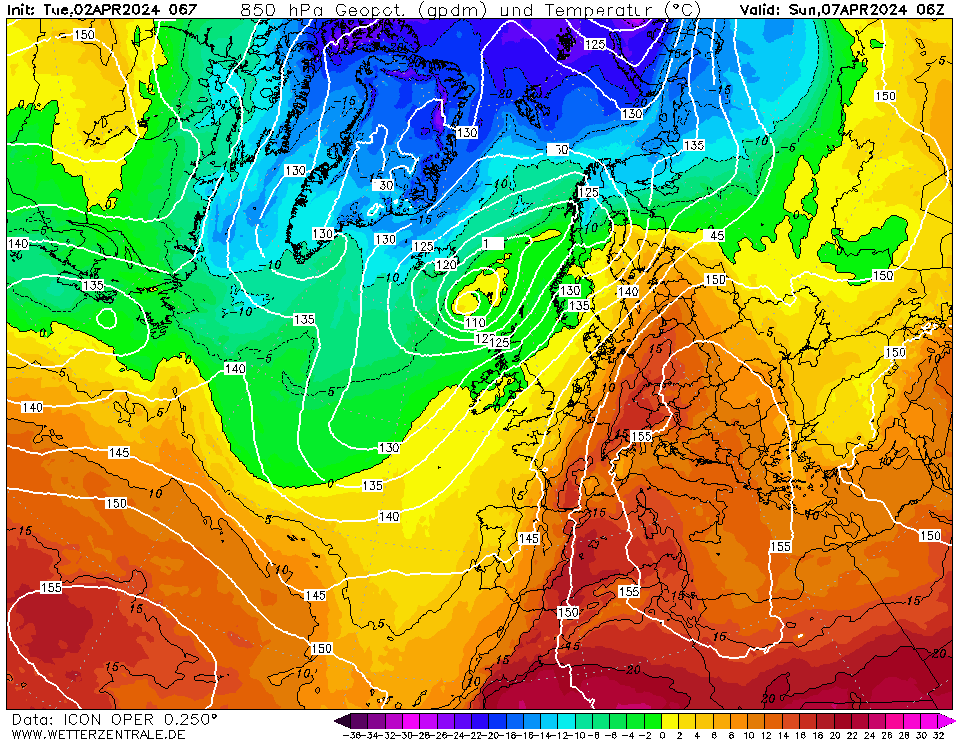 meteo domenica 7 aprile