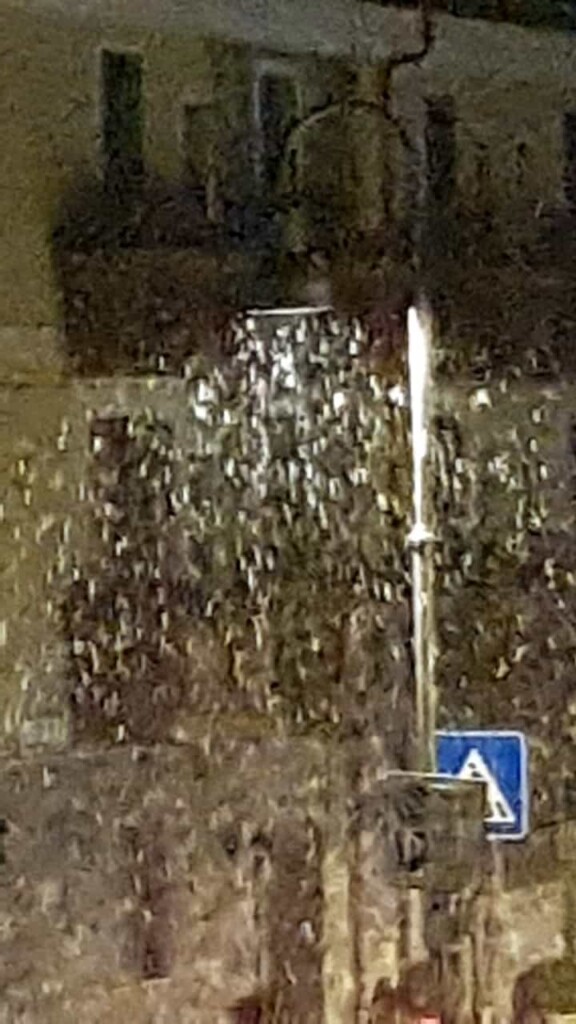 neve abruzzo notte