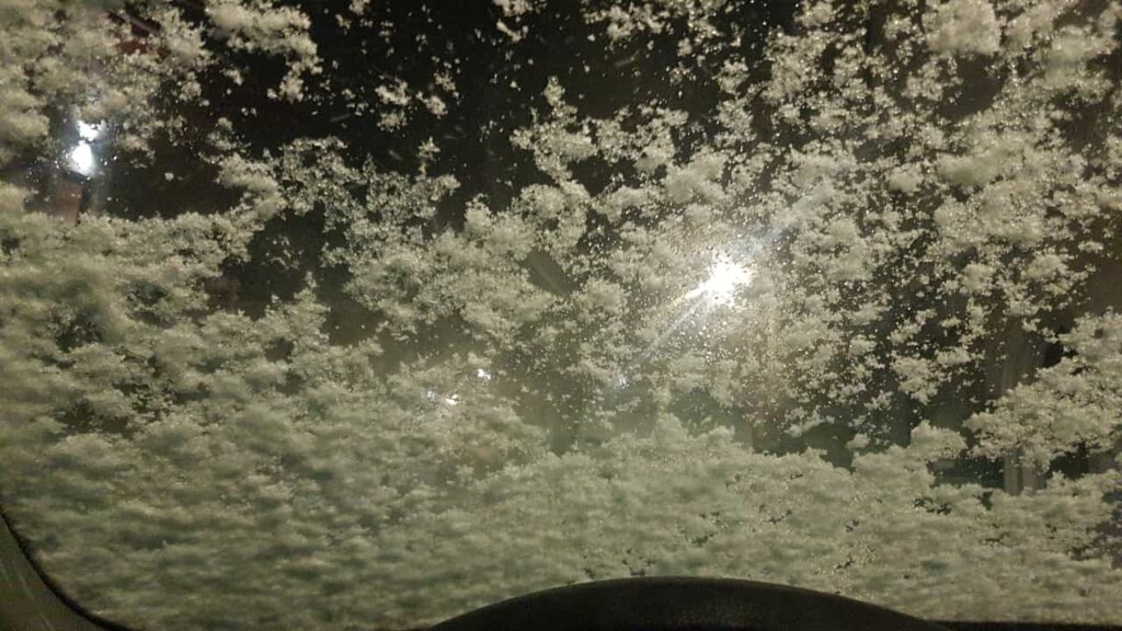neve abruzzo notte
