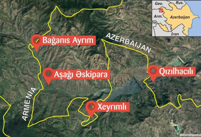 nuovi confini armenia azerbaijan