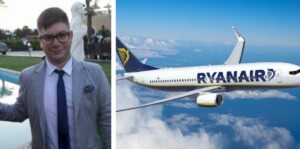 passeggero morto volo