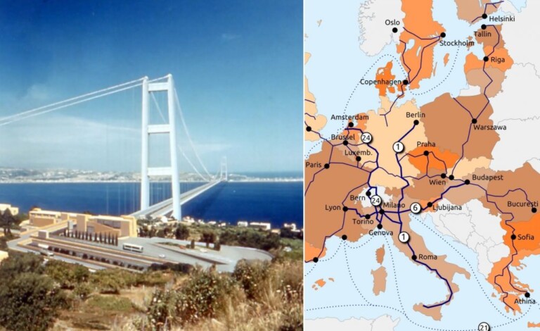 ponte stretto reti europee TENT-T