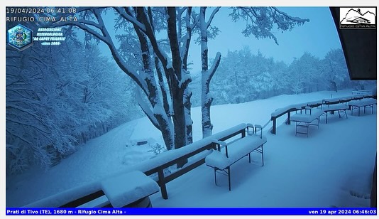 neve oggi 19 aprile 2024