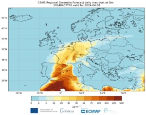 sabbia sahara particolato cams