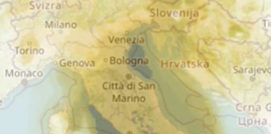 sabbia sahara pm10 emilia romagna