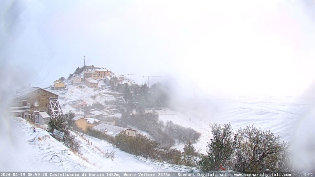 neve oggi 19 aprile 2024