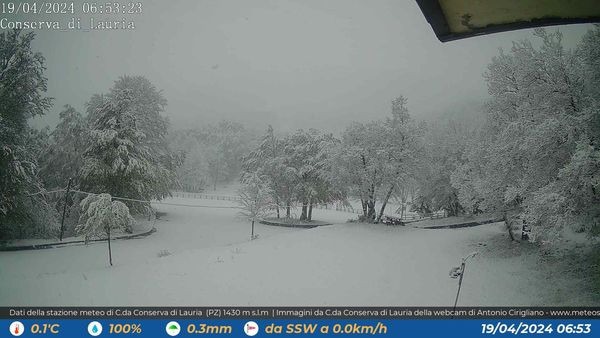 neve oggi 19 aprile 2024