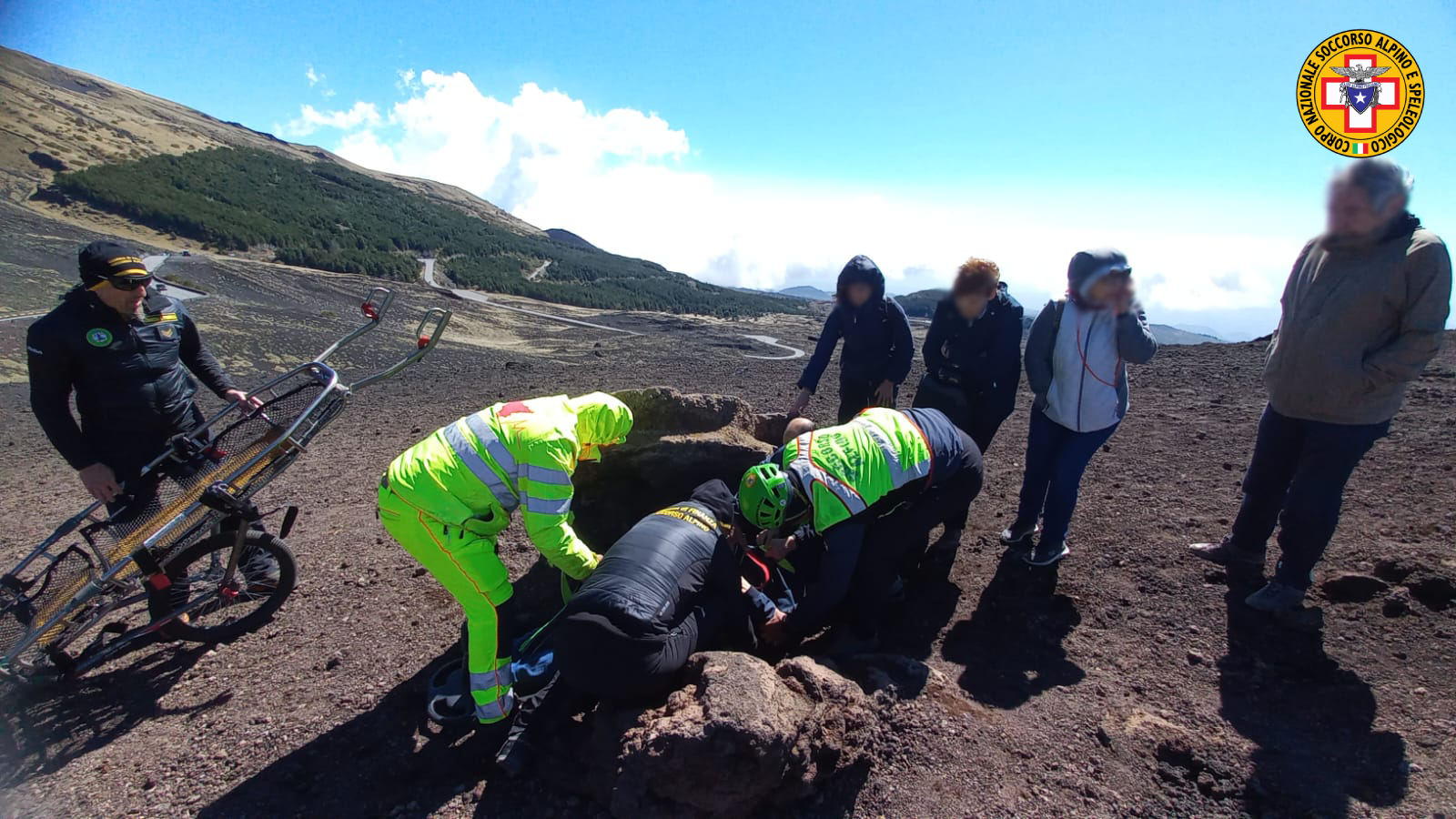 soccorso turista etna