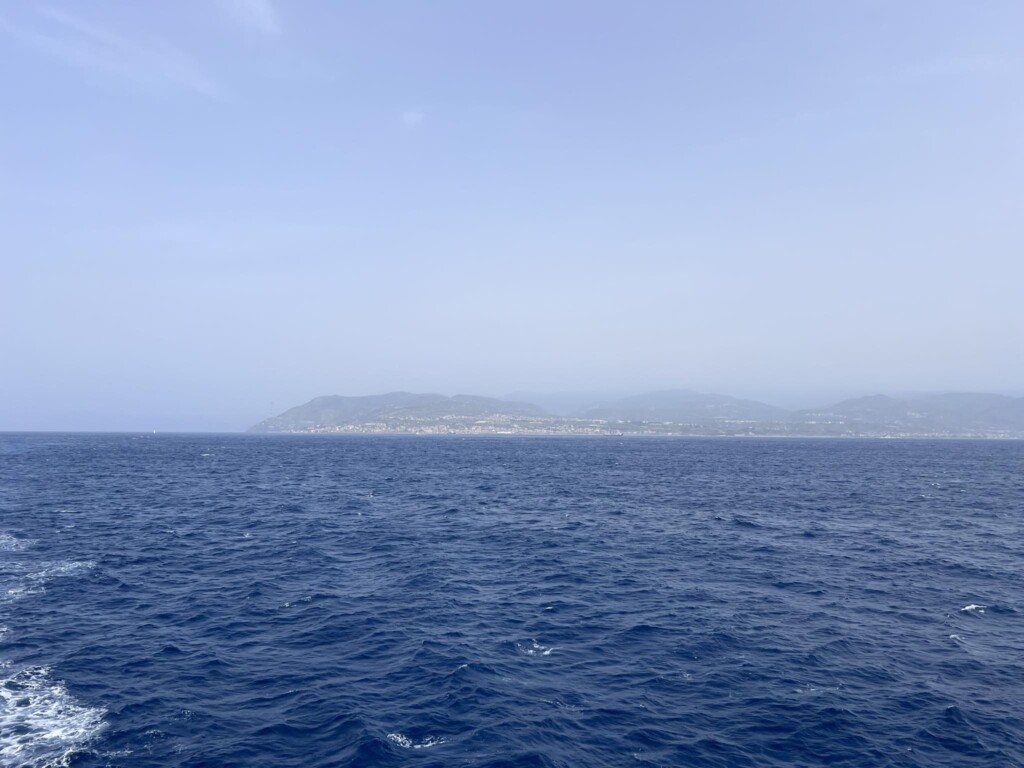 stretto di messina sabbia del sahara